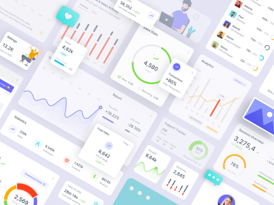 Sneat Admin Dashboard UI Kit в векторе