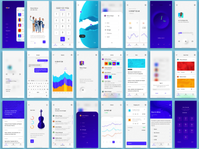 Макет Yolk iOS UI Kit