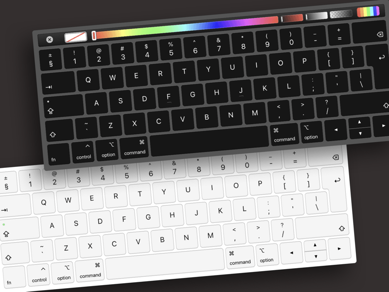 Макет клавиатуры Apple Butterfly Keyboard
