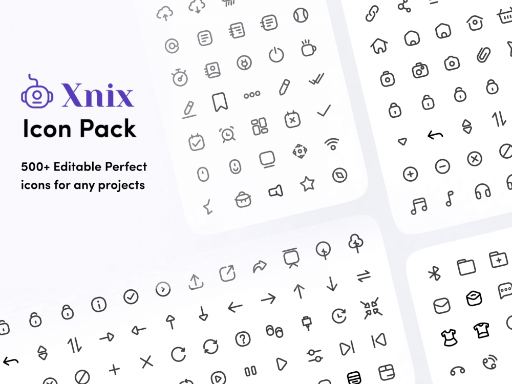 Xnix Line Icons Pack