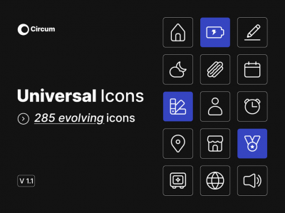 Circum Icons Set Sketch Resource