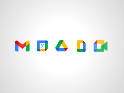 Макет новых значков Google от Webperts